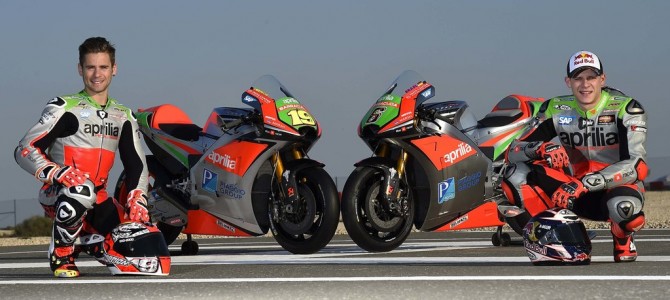 A fost prezentat Aprilia RS-GP 2016, noul model pentru MotoGP al echipei Aprilia Racing