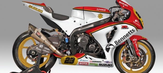 Bennetts Suzuki a pregătit o motocicletă în memoria lui Barry Sheene