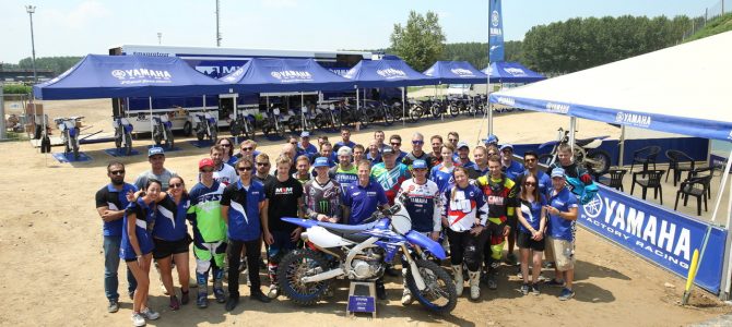 Yamaha a organizat pentru presa de specialitate o sesiune de teste a modelului YZ450F 2018