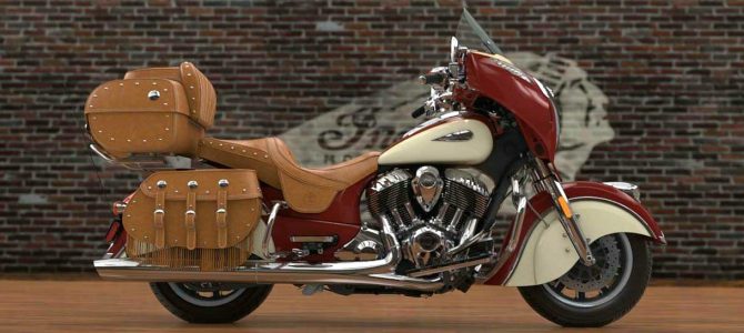 Indian Roadmaster Classic va putea fi văzut în magazinul din București