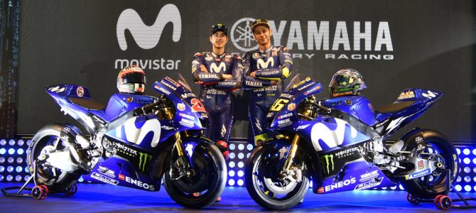 Yamaha a prezentat la Madrid echipa oficială și motocicletele pentru MotoGP 2018