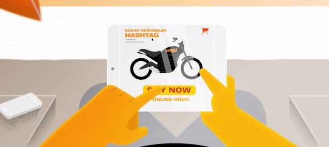 Scrambler Hashtag se poate cumpăra numai online