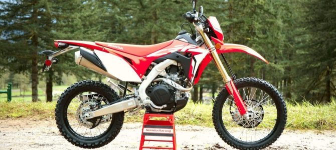 Honda CRF450L – în 2019 apare modelul enduro pentru băieții mari