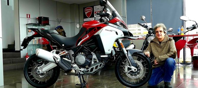 Multistrada 1260 Enduro a ajuns la magazinul Ducati București