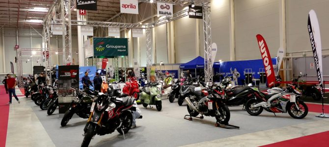 Moto Guzzi, Aprilia, Vespa și Piaggio, toate mărcile reprezentate de firma The Bike Hub la SMAEB 2019