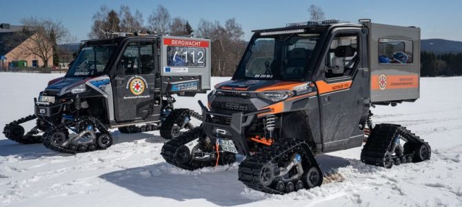 Polaris Ranger XP 1000, vehicolul utilizat de echipele de intervenție montană din Germania