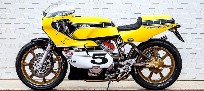 Yamaha XZ 550 modificată în viziunea constructorului Maarten Poodt