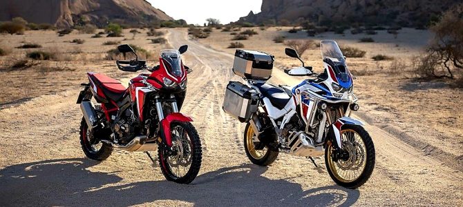 Honda a lansat noile modele Africa Twin CRF1100L