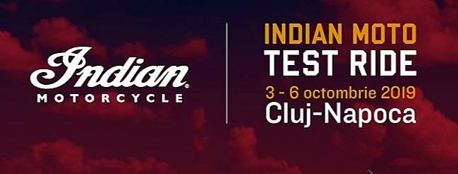 Motocicletele Indian vor putea fi testate la Cluj