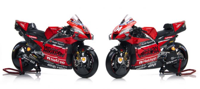 Ducati a prezentat echipa oficială și motocicletele pentru MotoGP 2020