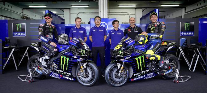 Monster Energy Yamaha MotoGP Team a prezentat motocicletele pentru sezonul 2020