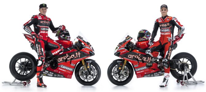 Echipa Aruba.it Racing – Ducati a prezentat motocicletele pentru sezonul WSBK 2020