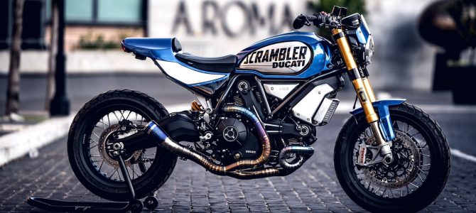 Un Scrambler 1100 modificat de Marco Graziani a câștigat concursul Custom Rumble