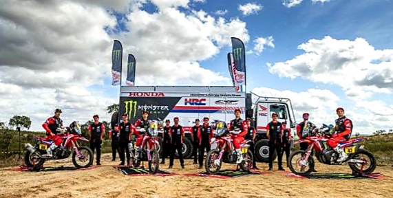 Echipa Monster Energy Honda la Dakar 2021