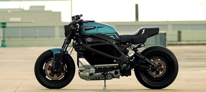 JvB-moto a realizat primul Harley-Davidson LiveWire personalizat