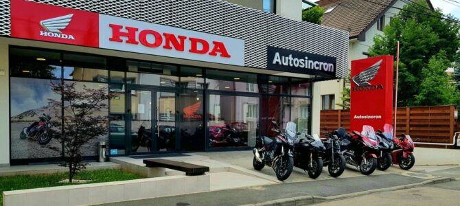 Autosincron, dealer autorizat Honda, a deschis un nou magazin moto în Cluj-Napoca