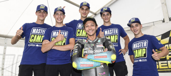 Yamaha VR46 Master Camp ediția a 9-a – cum predă ștafeta Valentino Rossi