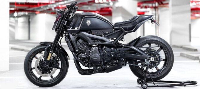 Yamaha XSR900 în viziunea firmei Rough Crafts din Taiwan