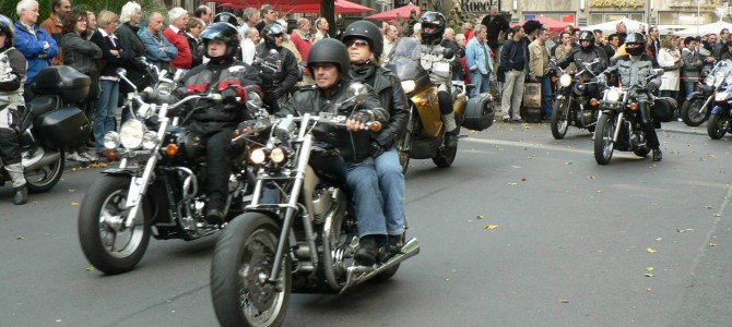 Cum arată un marş moto în Germania