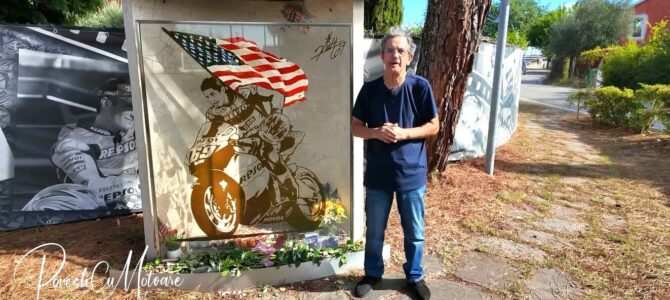 Am fost la grădina memorială Nicky Hayden din Misano